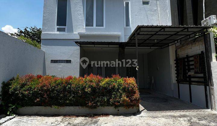 Pab383 Rumah 2 Lantai Bagus Furnished di Jl. Tukad Badung Renon 1