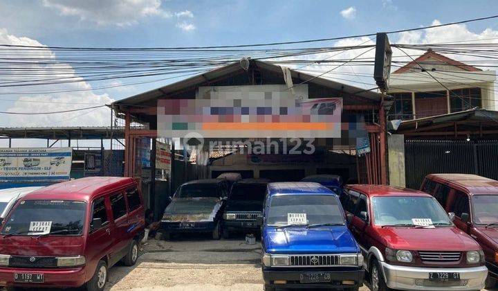 Tempat usaha bengkel mobil siap pakai di Soekarno Hatta 1