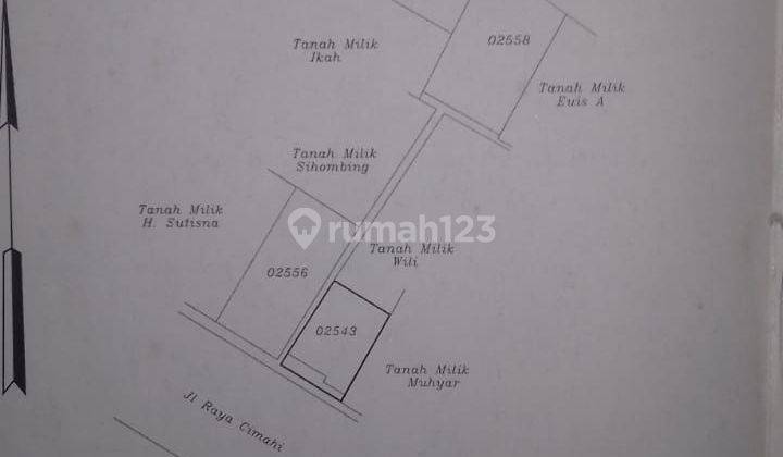 Rumah hitung tanah du Mainroad Cimahi 2