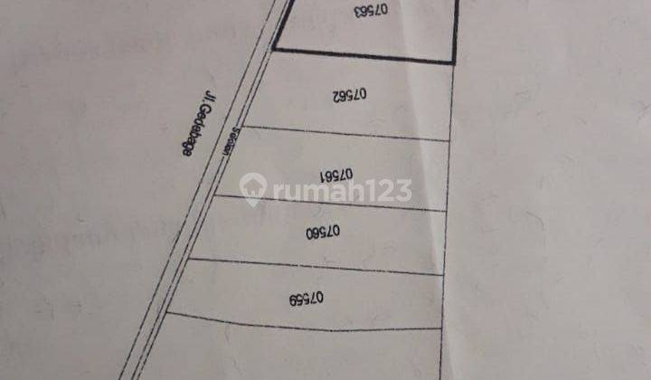 Tanah kosong siap pakai di pinggir jalan Gedebage 1