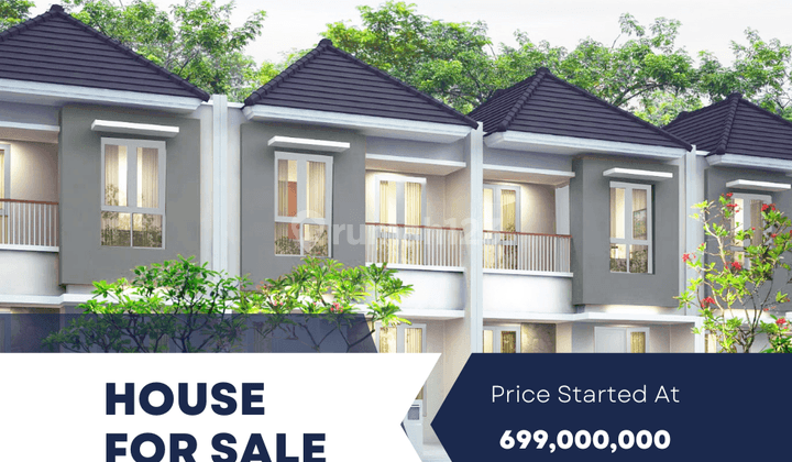 Rumah Baru Dekat Tangsel 2 Lantai Free biaya 1