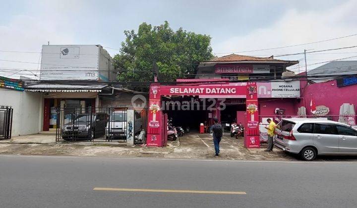 Rumah 2 Lt, 300m2 Pinggir Jalan Sawangan Raya Cocok Utk Investasi 1