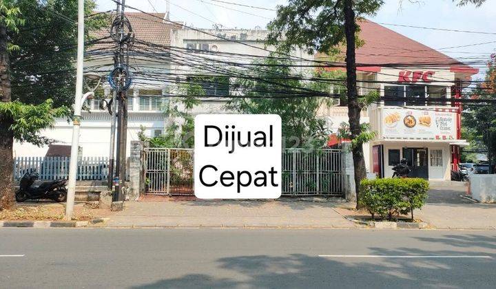 Rumah 2 Lt Luas 251m² Pinggir Jalan Melawai Kebayoran Baru 1