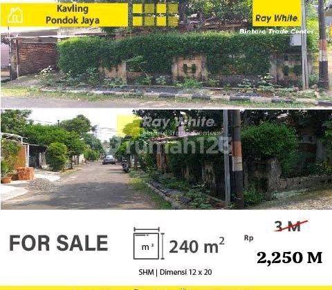 Hotsale! Rumah Hitung Tanah Di Kompleks Dekat Stan Bintaro 1