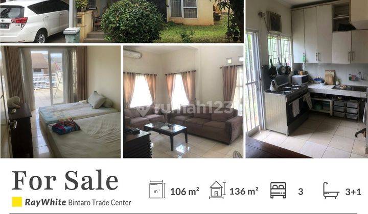 Hotsale! Rumah Hoek Di Permata Bintaro Sektor 9 1