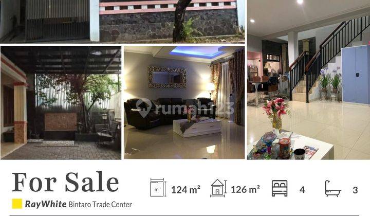 Dijual Rumah 2 Lantai di Puri Beta Utara Raya 1