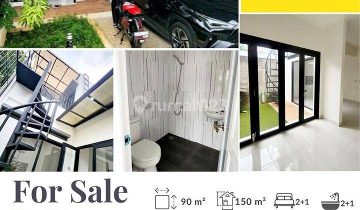 Dijual rumah cluster siap huni dekat stasiun Pondok Ranji 1