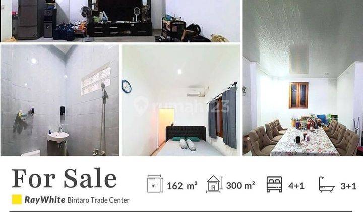 Hotsale! Rumah Luas Dalam Cluster Dekat Stan