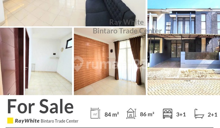 Rumah Rapi Siap Huni Full Furnished di Neo Permata Bintaro Sektor 9