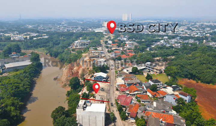Dijual Tanah Kavling lokasi strategis di Jl Raya Cisauk Tangerang
