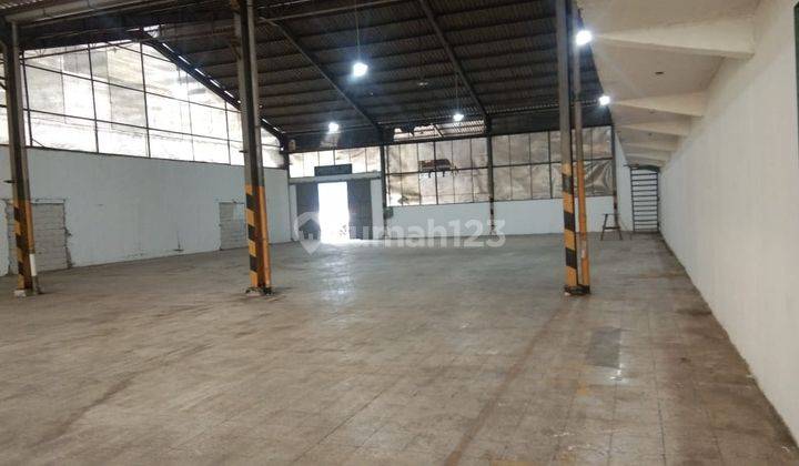 Gudang Legok Raya, 1100m2, Pinggir Jalan Raya 1