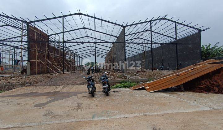 Gudang Teluk Naga, Baru, Lb 800 M2. Gandeng, Ready Juni 5