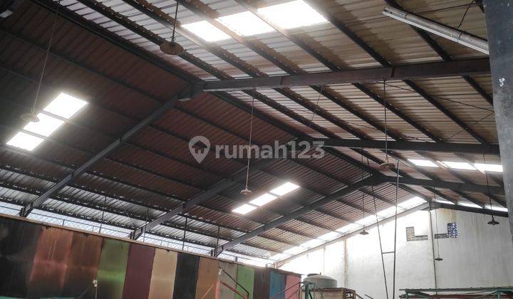 gudang arya kemuning, sepata, disewakan, lt 5780m2, unit rapih 1