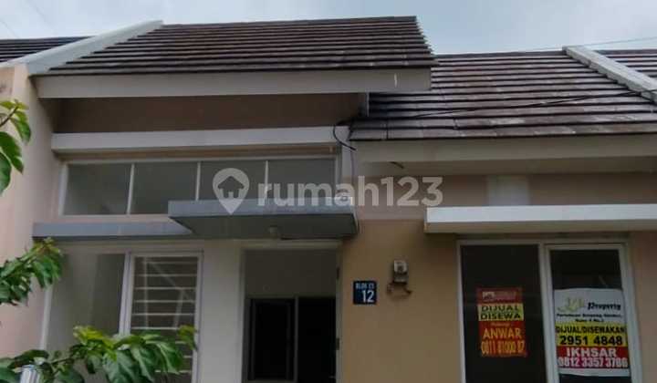 14. W Dijual Rumah Serpong Lagoon, Uk 6X12, Cluster Lotus Garden