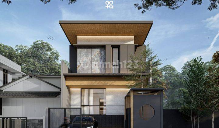 Rumah Mewah Baru 3 Lantai Setraduta D Grande Corner  2