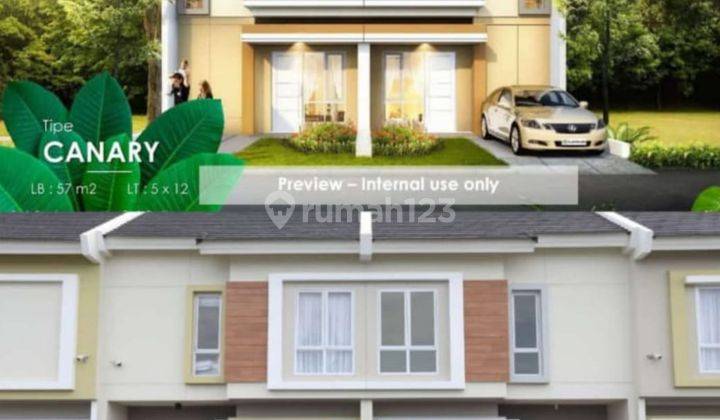 PARADISE SERPONG CITY 2 KPR DP 0% CUKUP BAYAR 2JT 2