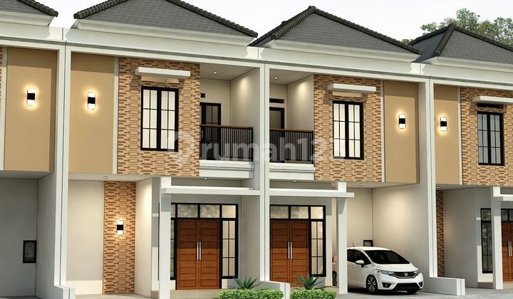 Two-Story House Near Tajurhalang Subdistrict Office.