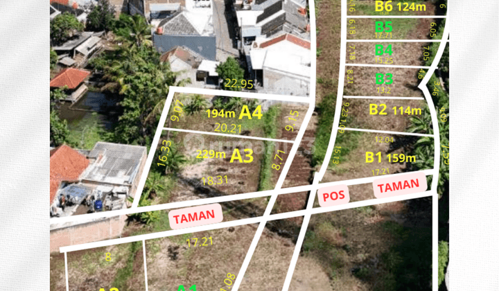 Tanah Kosan di Jalan Caringin, Sumedang SHM 134 m² 1