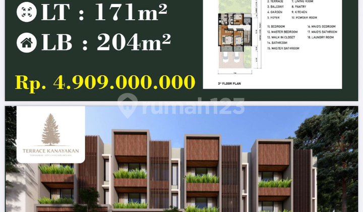 Rumah Super Luxury Dago Bandung Legalitas SHM & IMB 2