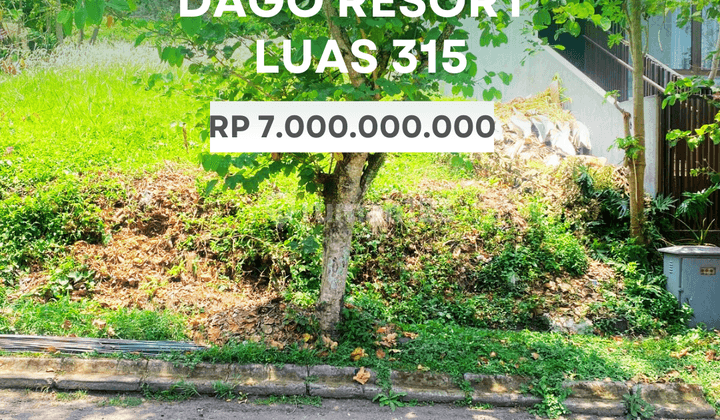 Tanah di Dago Resort, Bandung SHM 354 m² 1