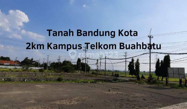 Tanah di 10 Menit Kampus Telkom Buahbatu, Bandung SHM 1