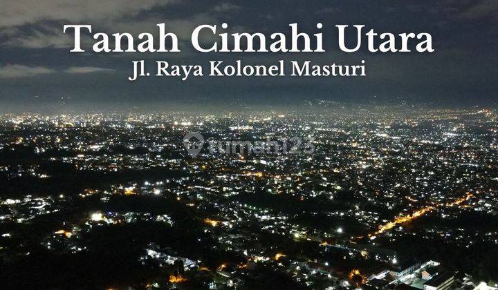 Tanah Dijual Cimahi Cipageran 100 Meter Ke Jl. Propinsi, SHM 2