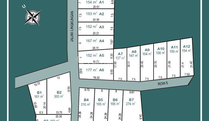 Tanah di Areal Perumahan Giri Mekar, Bandung SHM 154 m² 2