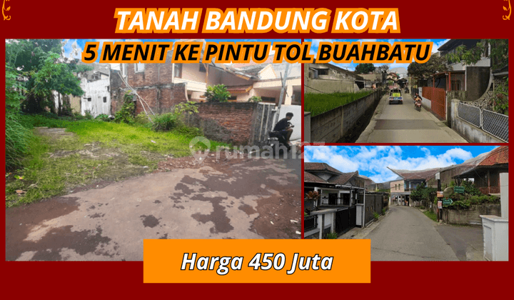 Tanah di Dekat Jl. Logam Buahbatu, Bandung SHM 2