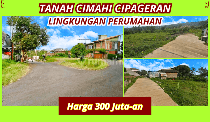 Jual Tanah Cimahi Dalam Perumahan, SHM 132 m² 1