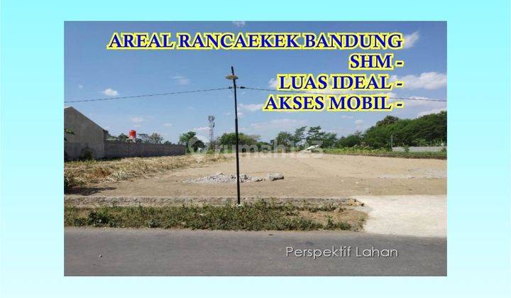 Jual Tanah Bandung Daerah Rancaekek Pinggir Jalan Aspal, SHM 1