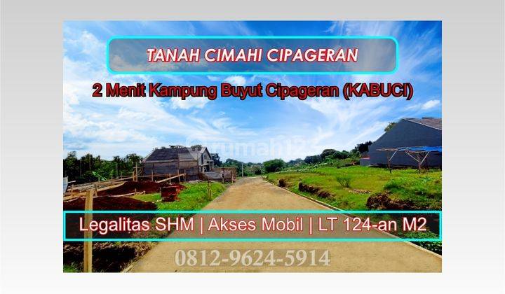 Tanah Murah Cimahi Area Cipageran, SHM 124 m² 1