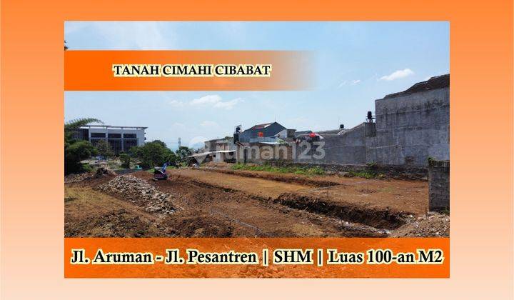 Tanah Dijual Cimahi Cibabat Jl. Aruman Jl. Pesantren, SHM 1