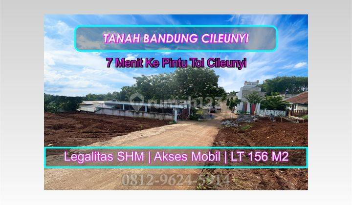 Tanah Murah Bandung Area Cileunyi, SHM 156 m² 1