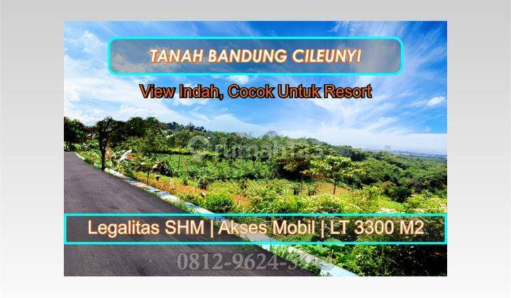 Tanah Murah Bandung Area Cileunyi, SHM 3.300 m² 1