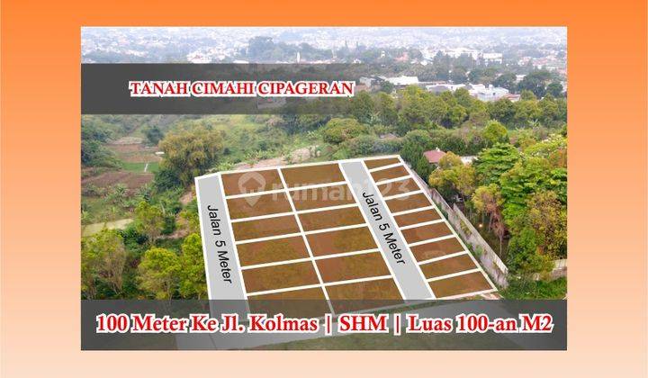 Tanah Dijual Cimahi Areal Cipageran Dekat Kabuci, SHM 1