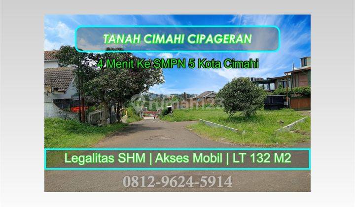 Tanah Murah Cimahi Area Cipageran, SHM 132 m² 1