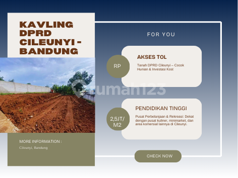 Kavling Siap Bangun - Unit Terbatas, Harga Masih Ramah Dompet