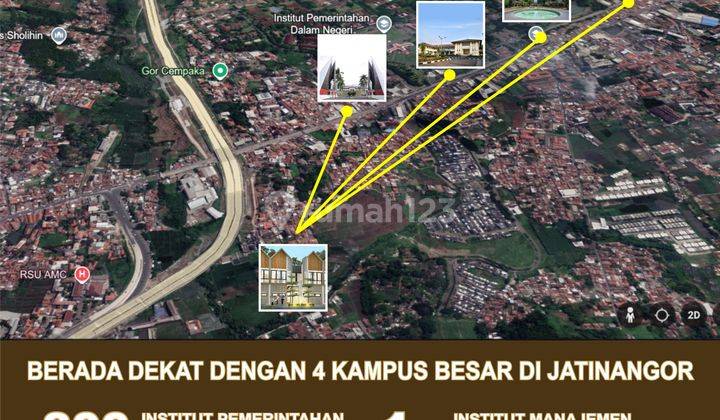 Rumah Kost Dijual Di Jatinangor Full Furnished Eksklusif , SHM 2