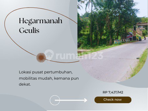 Gold Plot in Bandung Location Near the City Center