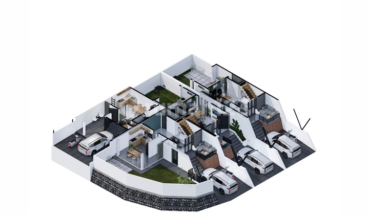 Rumah Modern dengan Sirkulasi Udara Terbaik di Kelasnya Rumah Modern dengan Sirkulasi Udara Terbaik di Kelasnya