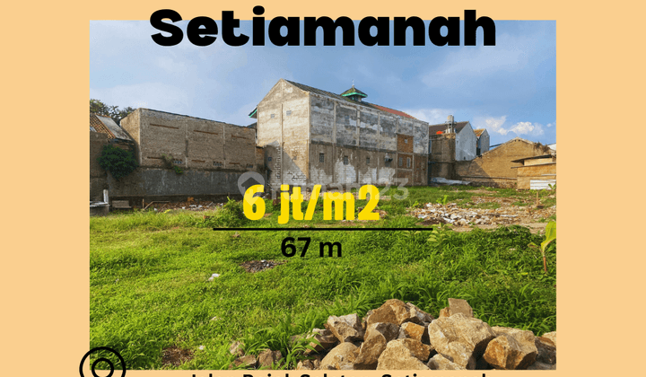 Dijual Tanah Murah Luasan 67m2 Area Cimahi Cocok Untuk Investasi 1