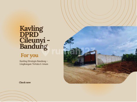 Tersisa 1 Unit Kavling Lokasi Emas di Bandung Tersisa 1 Unit Kavling Lokasi Emas di Bandung