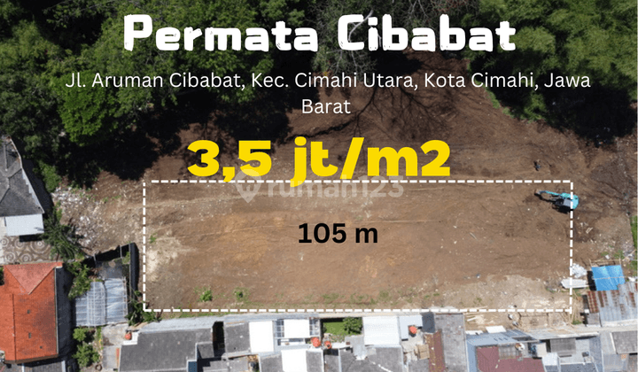 Dijual Tanah Hook Cimahi Utara Dekat Dengan Pemkot Cimahi 1