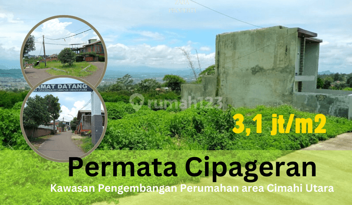 Dijual Tanah Hook Area Cimahi Kawasan Pengembangan Perumahan  1