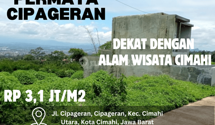 Dijual Tanah Murah Area Cipageran Cimahi Cocok Untuk Investasi 1