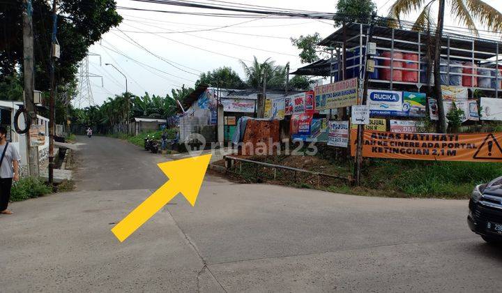 Tanah di Gandul Cinere, Depok SHM 1.260 m² Pinggir Jalan Raya 1