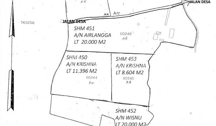 Tanah di Tamansari Bogor, Bogor SHM 96.007 m² 7