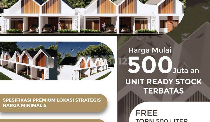 Rumah Baru SHM Cluster One Gate System di Pancoran Mas, Depok 1