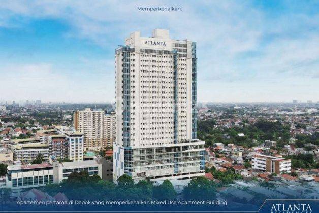 Apartement Atlanta Residence Jl. Margonda Raya Depok, Furnished  2