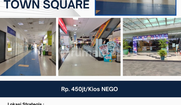 Kios di Lantai Dasar Mall Depok Town Square, Margonda - Depok